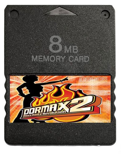 DDRMAX2 Dance Dance Revolution PlayStation 2 PS2 100% Unlocked 8MB Memory Card - Picture 3 of 3