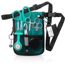 NURSE ELITE Medical Belt Utility Kit, Nurse Pro Pack Pocket Organizer Pouch