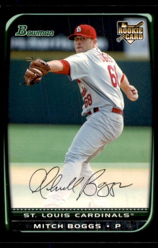 2008 BOWMAN DRAFT PICKS & PROSPECTS GOLD MITCHELL BOGGS ST. LOUIS CARDINALS