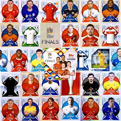   Topps The Road to UEFA Nations League Finals 2022 #1-244 - Choose your sticker