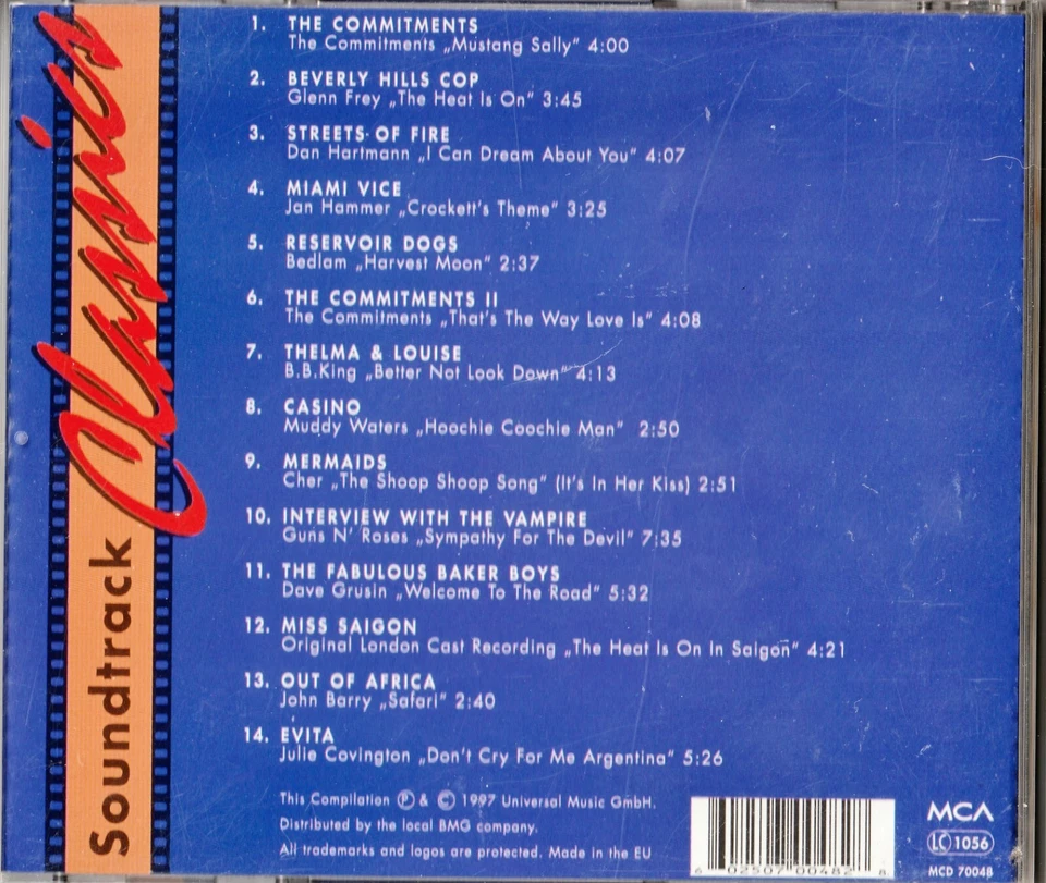 Soundtrack Classics, CD-Album, Sampler, 1997 - Bild 2 von 2