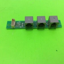 Muratec Pitney Bowes AL-100 3400 Printer 3 Port Phone Line In Modular Port Boar