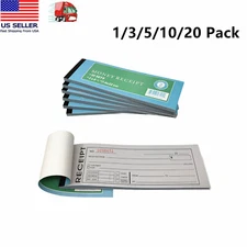 Rent Receipt Money Invoice Payment Cash Check Duplicate 50 sets Forms Carbonless