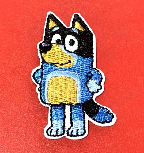 BLUEY CHARACTER IRON ON PATCHES, BANDIT, STRIPE, JUDO, BINGO. SIX VARIATIONS. - Picture 5 of 13