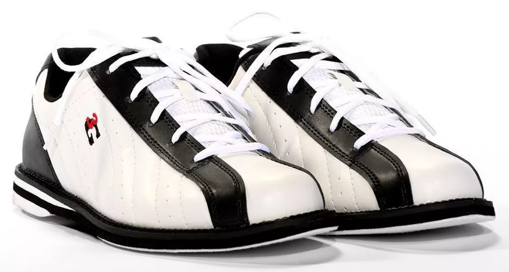 Mens 900 Global 3G KICKS Bowling Shoes Color White Black Sizes 6