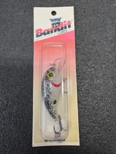 Pre-Pradco Bandit 100 Crankbait - Red Package - Splatter Back Color 143