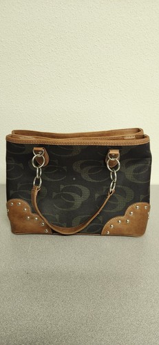 Faux Leather CCW Concealed Carry Purse Handbag With Holster For Your Firearm. - Picture 5 of 13