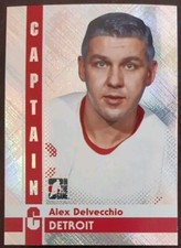 2011 - 2012 ITG Alex Delvecchio Captain C Silver #2 Hockey Card