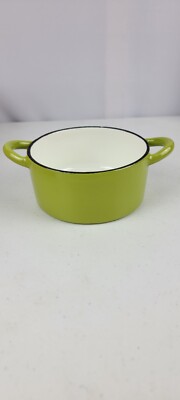 Mario Batali Cast Iron and Enamel 2 Cup Italian Essentials Pot | eBay