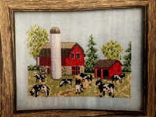 DAIRY HERD CROSS STITCH PATTERN - JULIA LUCAS