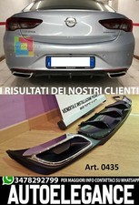 Opel Insignien B 2018 + Unten Stoßstange Diffusor mit Klemmen Ovale - ABS Dam