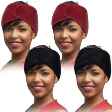 4 Pieces Mesh Hair Wrap for Black Women Mesh Wrap Headband Mesh Wrap Sleeping...