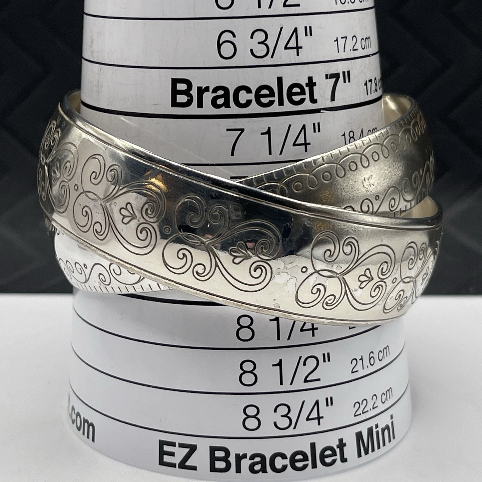 Brighton Bracelet Double Interlocking Etched Scro… - image 8