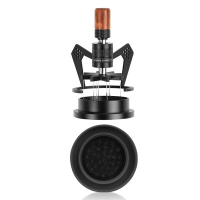 Mantis WDT Distribution Tool with Clean Brush, 58.5MM Espresso Stirrer Distri...