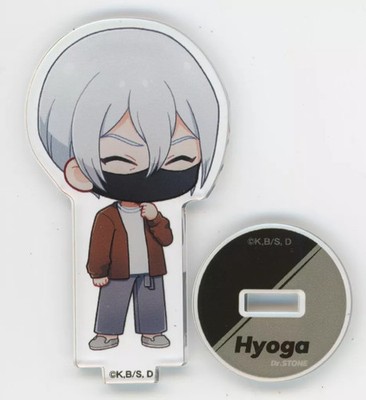 Dr.STONE Higetsu Acrylic Stand Mini Character Trading Fan Base Cafe
