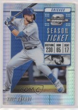 2019 Panini Chronicles Contenders Optic Hyper Prizm 13/299 Kris Bryant #11 0q3
