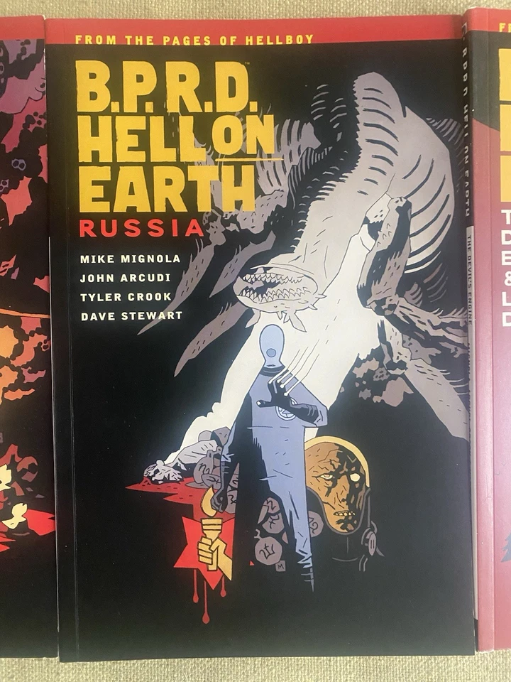 B.P.R.D. Hell On Earth том 1 2 3 4 9 tpb набор VF Mignola Hellboy Dark Horse 2011 - Изображение 4 из 4