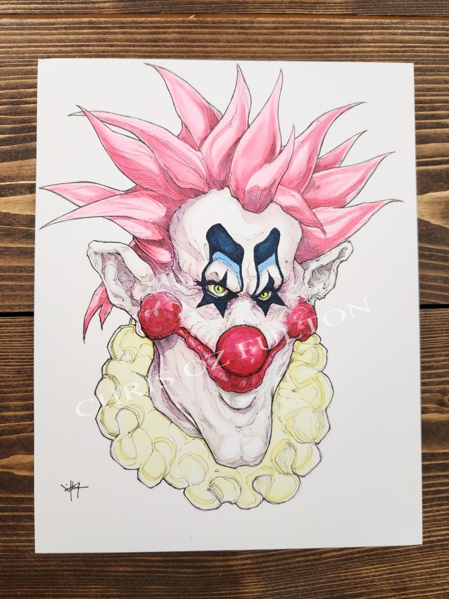 klows drawing Puis Calzada | Killer Klowns from Outer Space, Inks! #killerklownsfromouterspace #sketch #inks #artwork #drawing #horror #horrormovies #horrorart My incredible friend and AP