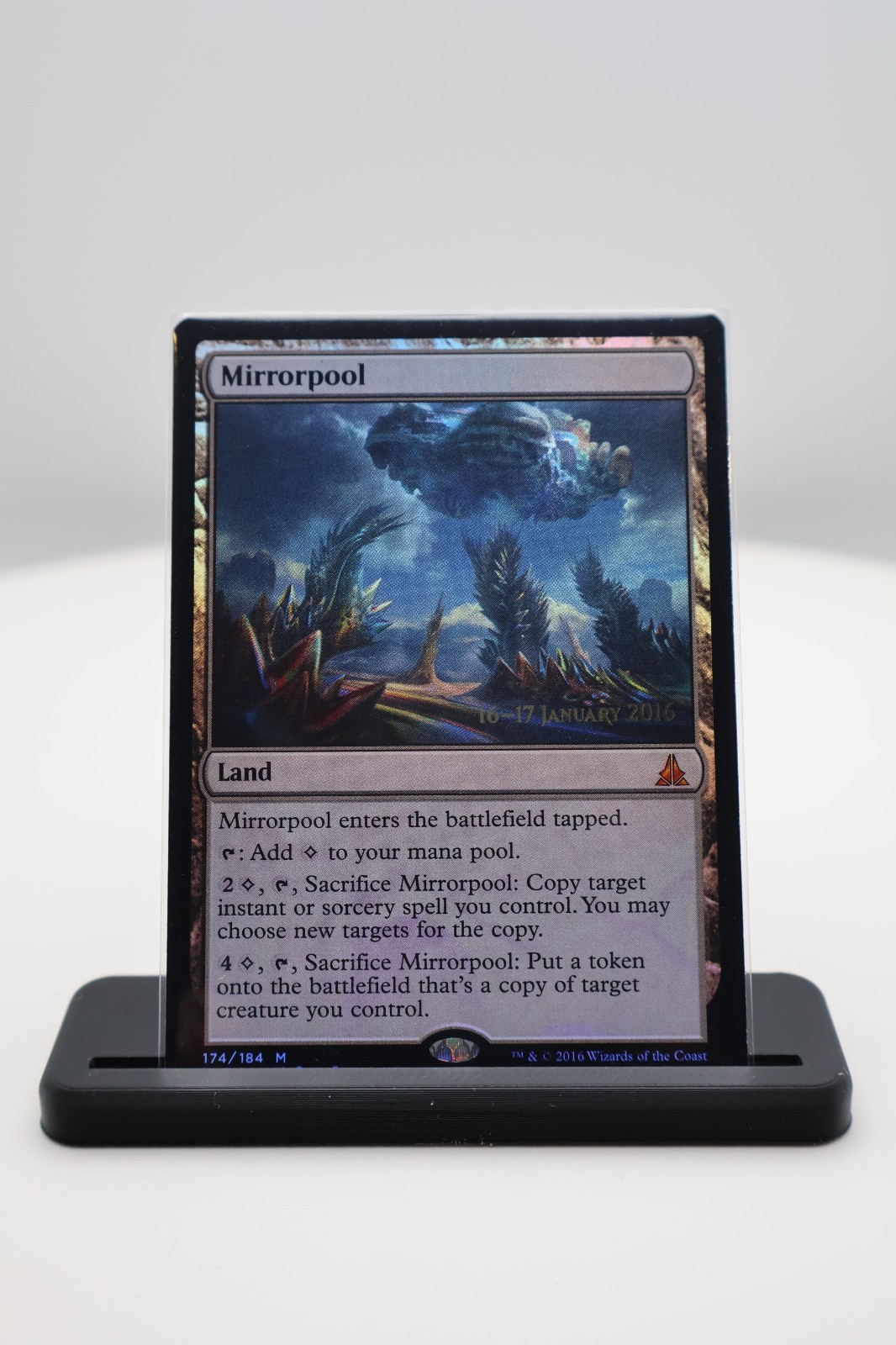 1x Mirrorpool (Prerelease) FOIL Oath of the Gatewatch (POGW)  Promos NM MTG