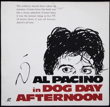 AL PACINO - LASER MEDIA COVER SIGNED