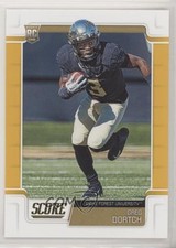 2019 Score Rookies Gold Greg Dortch #435 0t2