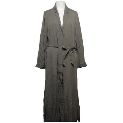 Åhléns, Trenchcoat, Damen, Größe: 44, Grau, Tencel, Einfarbig #9Uy