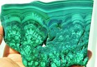Beautiful Polished Malachite Minerals Slice Congo Crystal 129mm 5.1" 4220c xx — photo 1
