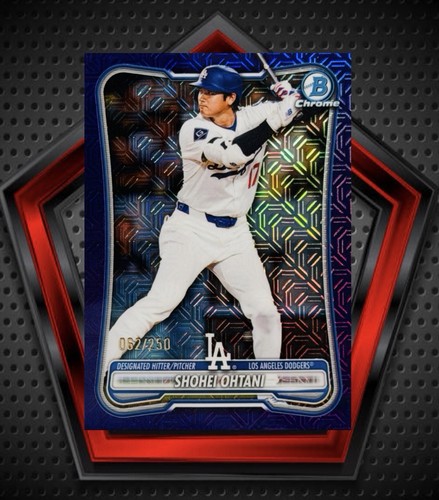 Shohei Ohtani *62/250* 2026 Bowman Chrome Purple Mojo Refractor #52 Dodgers MLB