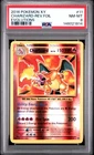2016 POKEMON XY EVOLUTIONS #11 CHARIZARD-REVERSE FOIL PSA 8