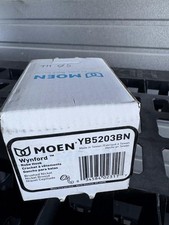 Moen YB5203BN Wynford Double Robe Hook - Brushed Nickel