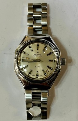 Zenith Defy vintage ref 28800 year 1970 with service