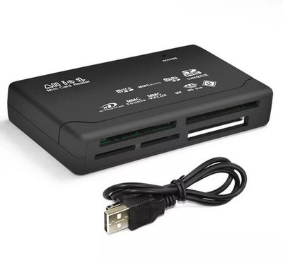 Kartenleser Speicherkartenleser Kartenlesegerät USB SD/MicroSD/SDHC/M2/XD/MS/CF