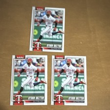 Topps series 1 2026  Byron Buxton Minnesota Twins MLB 3 Card Lot #255