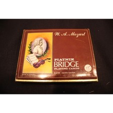 Vintage Piatnik Bridge Playing Cards W. A Mozart