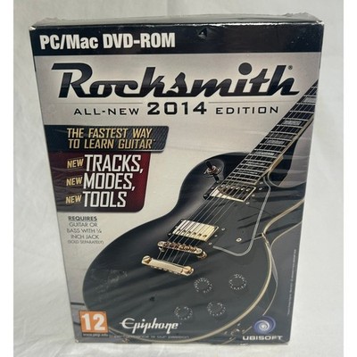 Rocksmith 2014 Edition PC Mac DVD-ROM with Real Tone Cable New Sealed Box