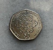 Girlguiding 50p Fifty Pence Piece Coin 2010 Circulated 100 Years Commemorative - Available on eBay
