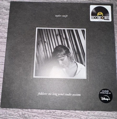 TAYLOR SWIFT folklore: long pond studio session 2023 RSD Grey  Vinyl LP Record