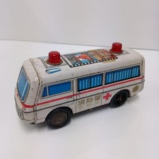 Tin ambulance UENO Showa retro