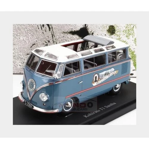 1:43 AUTOCULT Kohlruss T1 Samba Van Der Klein Mozart Austria 1955 azul ATC08020 Foto 2 de 2