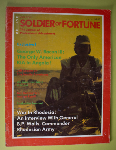 Soldier of Fortune Magazine Vol 1 #4 Fall 1976  Rhodesia Angola Survival - Picture 1 of 24