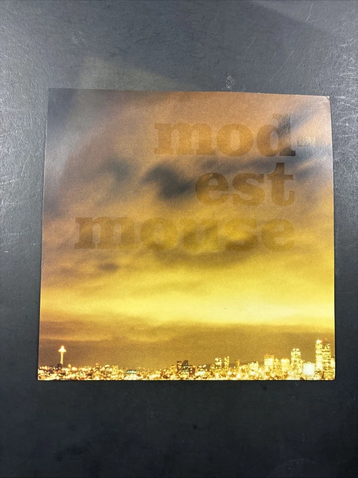 MODEST MOUSE Other's Peoples Lives Vinyl 7" 33 RPM NM Sea Foam Green Marbled - Image 3 of 4