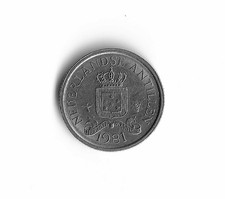 1981 Netherlands Antilles - 10 Cents - 221 - Nickel - 2g