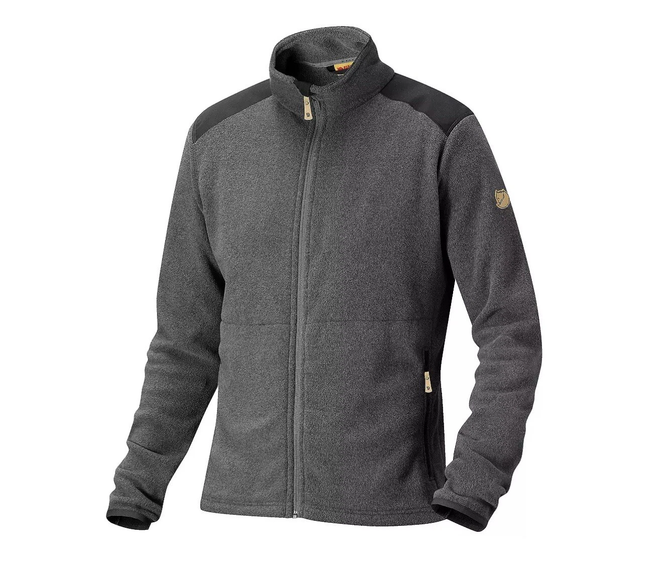 Fjallraven Sten Fleece Jacket Mens Medium Gray Fjällräven Zip Up Sweater Shacket