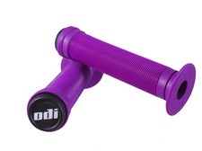 GRIPS BMX ODI LONGNECK ST PURPLE 143mm, Purple