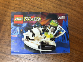 LEGO Space: Exploriens Planetary Decoder (6856) and Hovertron (6815) w/Manuals