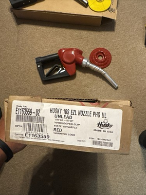 #ad Husky 3 4quot; 10S EZL PHG UL Nozzle Red $65.00