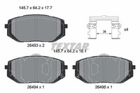 Bremsbelagsatz Scheibenbremse Vorderachse FüR Hyundai KIA Genesis Ioniq 5 6