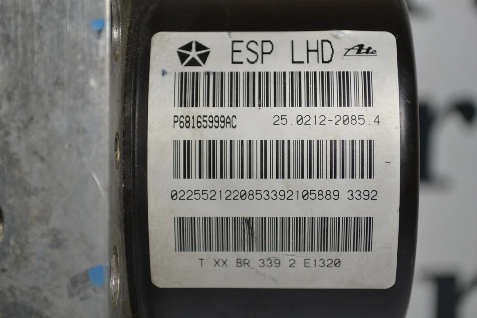 P68165999AC CHRYSLER-200 2011-14 ABS Bomba Antibloqueo Bomba de Freno Control OEM 5F2 908 Foto 4 de 4