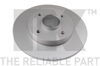 2X Bremsscheibe NK 311939 FüR Peugeot CC 3H SW 307 3E 3A CitroËN 3B C4 Break 16V