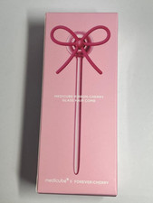 medicube x FOREVER CHERRY Ribbon Cherry Glass Hair Comb Pink Limited Edition